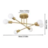 2c139225ef5efdffa6c7ea63be6c18d1.webp Modern Nordic Ceiling Chandelier L70cm W70cm H20cm