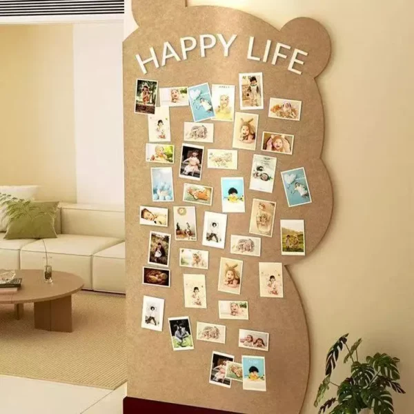Wool Felt Wall Photo Board