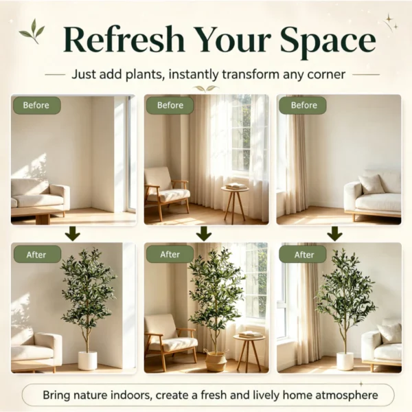 my-11134207-820l7-mrpl03vh8u85ed.webp Large Faux Olive Tree Indoor Plant