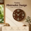 Glow In The Dark Wall Clock 30cm