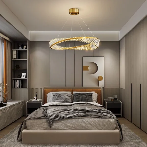 Modern Crystal Chandelier Ceiling Light