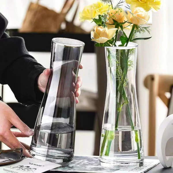 Nordic Glass Flower Vase
