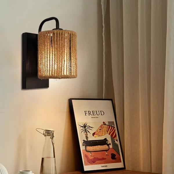 Vintage Rope Wall Lamp