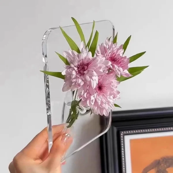 Glass Photo Frame Vase