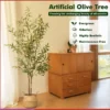 152cm Artificial Olive Tree with Basket